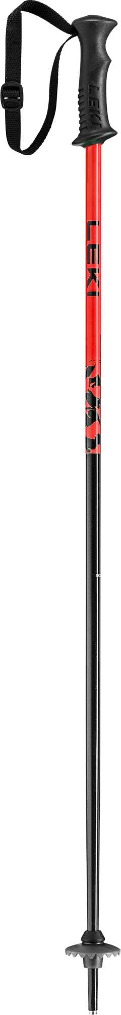 Zjazdové palice LEKI Rider, black-bright red